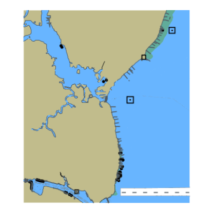 Picture of Mobile Bay and Dog River