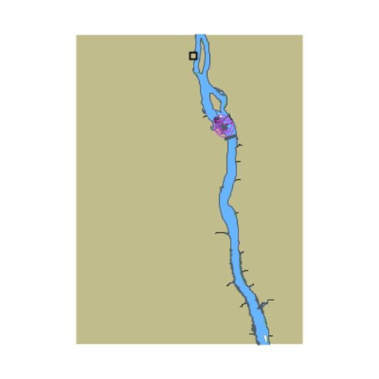 Picture of Champlain Canal: Hudson River - Lock 1 to Mechanicsville