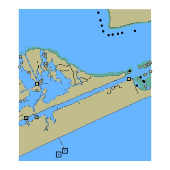 Picture of GULF INTRACOASTAL WATERWAY - EAST BAY AND GULF OF MEXICO