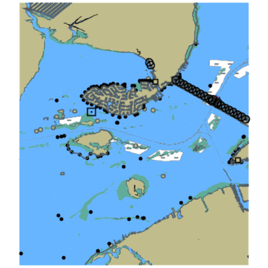 Picture of Gulf Intracoastal Waterway - Galveston Bay and West Bay