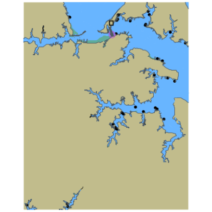 Picture of Chesapeake Bay - Milford Haven - Hills Bay and Queens Creek