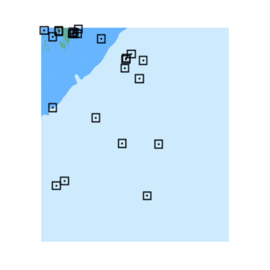 Picture of Gulf of Mexico to Garden Island Bay