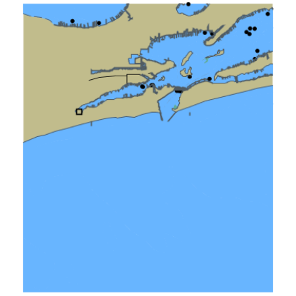 Picture of Gulf of Mexico to Perdido Pass and Bayou Saint John