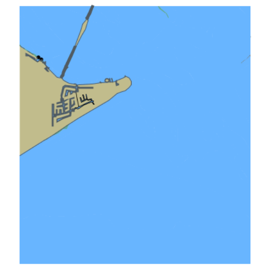 Picture of Entrances to Gulf Intracoastal Waterway and Okeechobee Waterway