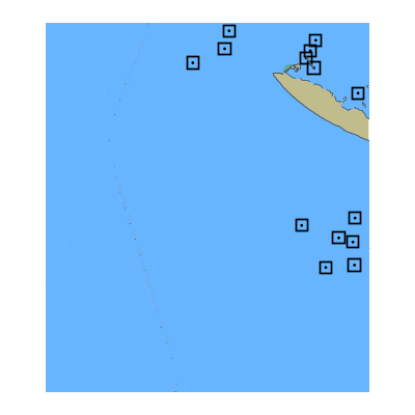 Picture of Gulf of Mexico and Cat Island Pass