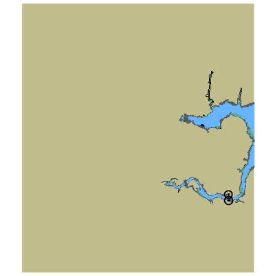 Picture of Jacksonville Harbor - Trout River and Ribault River