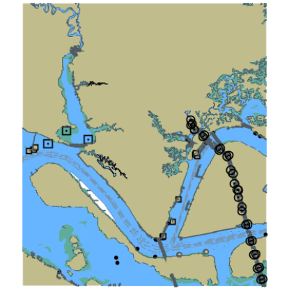 Picture of Jacksonville Harbor - Saint Johns River