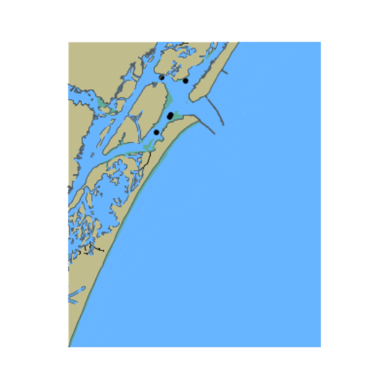 Picture of Atlantic Intracoastal Waterway - Masonboro Inlet - North Atlantic Ocean