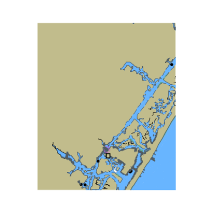 Picture of Atlantic Intracoastal Waterway - Mason Inlet to Bradley Creek - North Atlantic Ocean