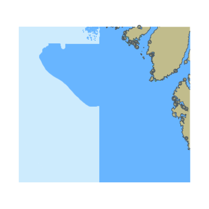 Picture of North Pacific Ocean to Necker Bay and Whale Bay
