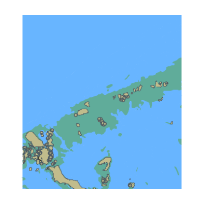 Picture of Barracuda Keys Channel and Turkey Basin