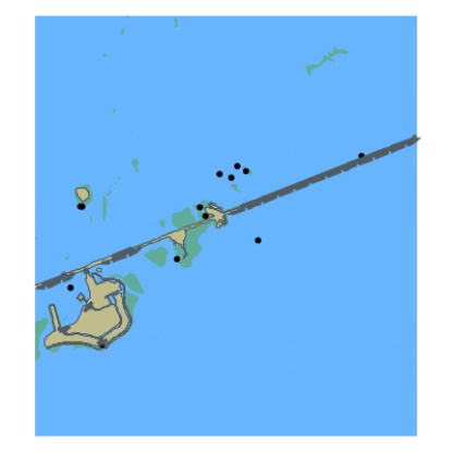 Picture of Hawk Channel Florida Bay and Toms Harbor