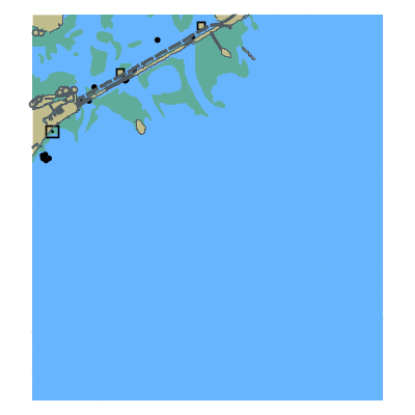 Picture of Hawk Channel Indian Key and Teatable Key Channels