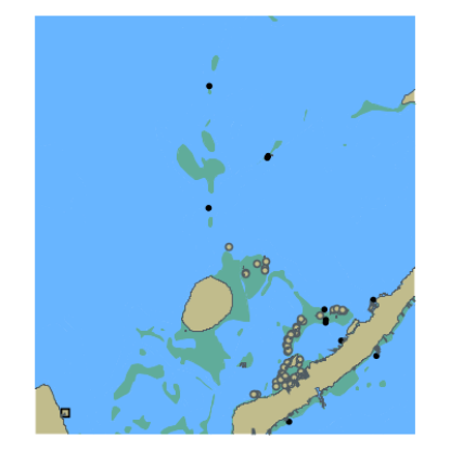 Picture of Florida Bay Indian Key and Shell Key Channels