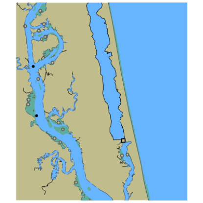 Picture of Atlantic Intracoastal Waterway - Tolomato River