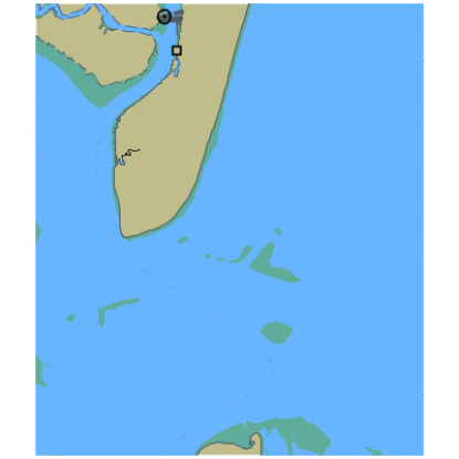 Picture of Saint Andrew Sound to Atlantic Intracoastal Waterway - Jekyll Creek and Jekyll Sound