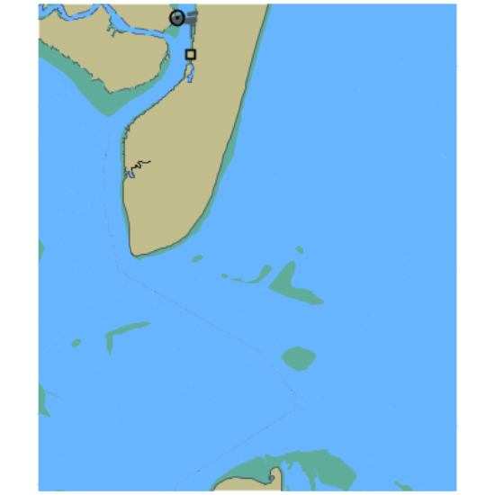 Picture of Saint Andrew Sound to Atlantic Intracoastal Waterway - Jekyll Creek and Jekyll Sound