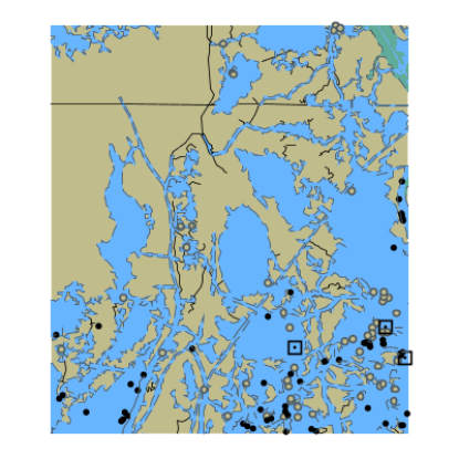 Picture of Mangrove Bay; Bay Sale; Moss Bay - Including the Houma Navigation Canal