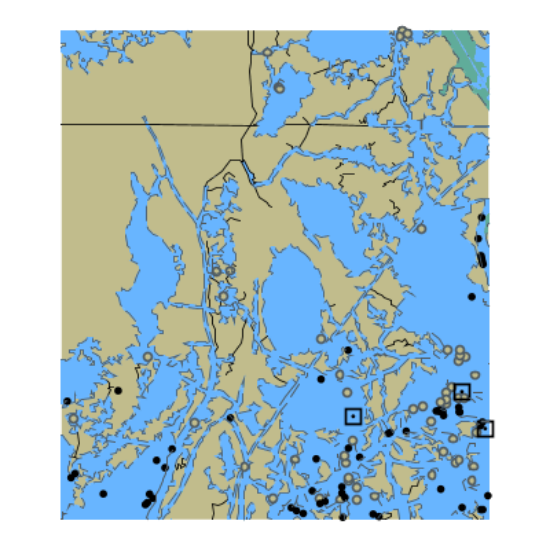 Picture of Mangrove Bay; Bay Sale; Moss Bay - Including the Houma Navigation Canal