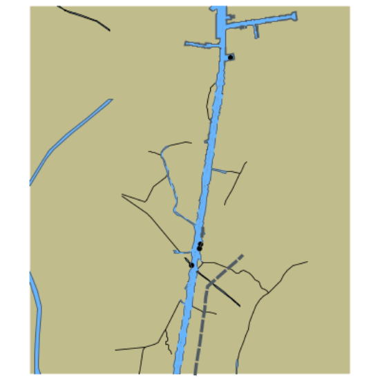 Picture of Houma Navigation Canal and Bayou du Large