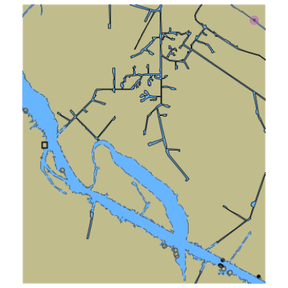 Picture of Gulf Intracoastal Waterway - Lake Hackberry and Bayou Black