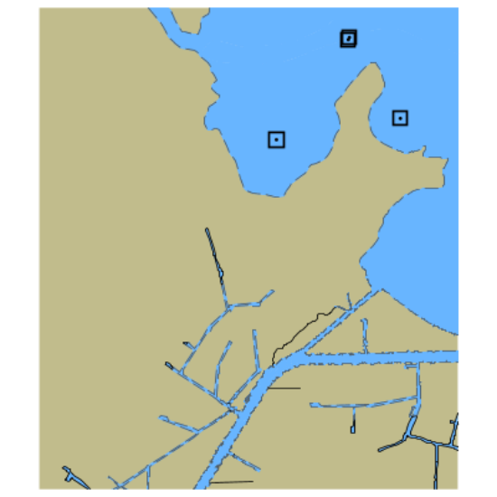 Picture of Gulf Intracoastal Waterway - Harvey Canal No.2 - Catahoula Bay and Lake Salvador
