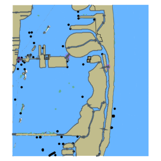 Picture of Indian Creek and Biscayne Bay