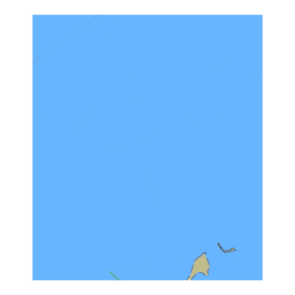 Picture of Gulf Intracoastal Waterway - Mississippi Sound South Shell Bank Flats and South Pass