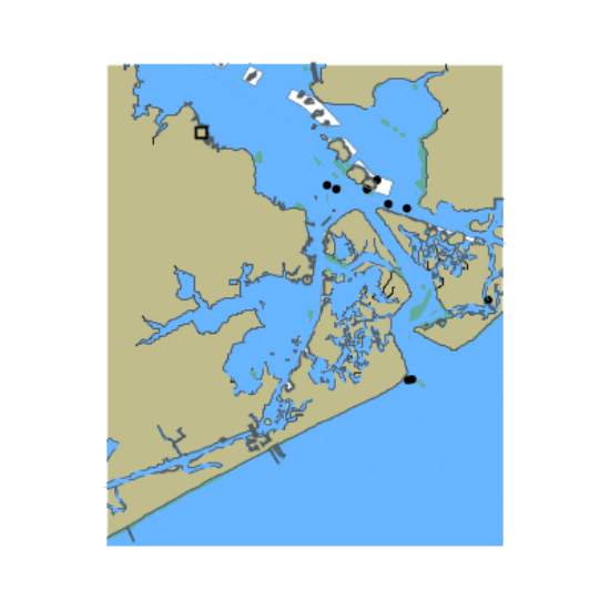 Picture of Atlantic Intracoastal Waterway - New River - New River Inlet and North Atlantic Ocean