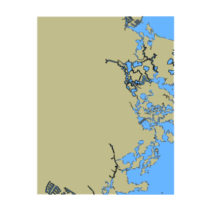 Picture of Atlantic Intracoastal Waterway - Barnegat Bay - Double Creek to Turtle Cove