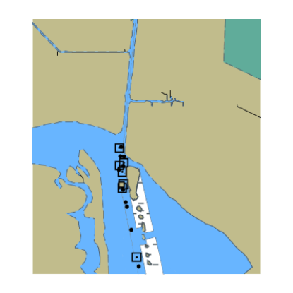 Picture of Gulf Intracoastal Waterway - Laguna Madre - Rincon De San Jose To Southeast Point