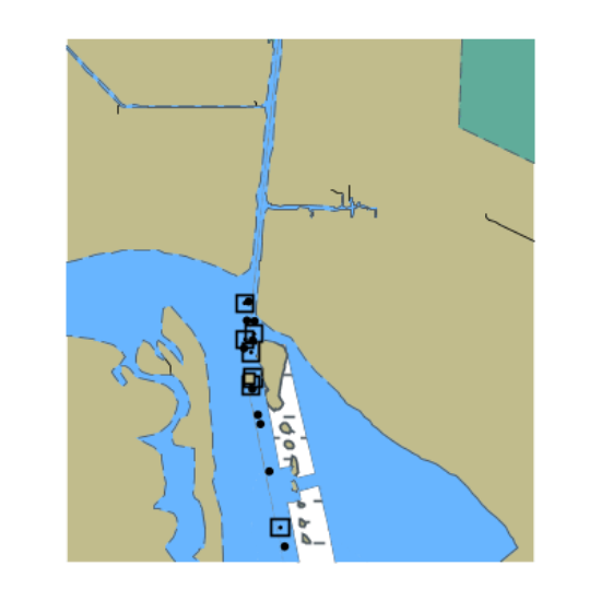 Picture of Gulf Intracoastal Waterway - Laguna Madre - Rincon De San Jose To Southeast Point