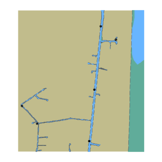 Picture of Gulf Intracoastal Waterway - Laguna Madre - El Toro To Potrero Lopeno