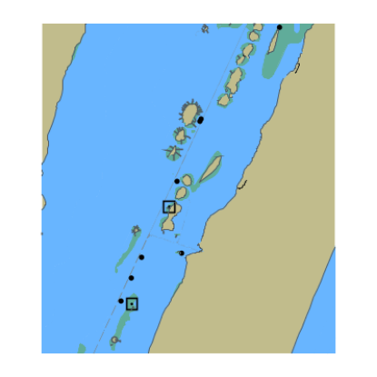 Picture of Gulf Intracoastal Waterway - Laguna Madre and Gulf of America - Bird Island Basin to Oalesby Hole