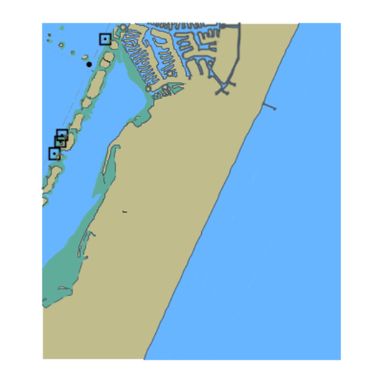 Picture of Gulf Intracoastal Waterway - Laguna Madre and Gulf of America