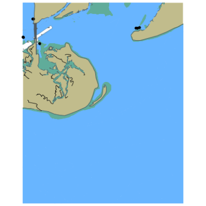 Picture of Chesapeake Bay - Cape Charles and Smith Island Inlet