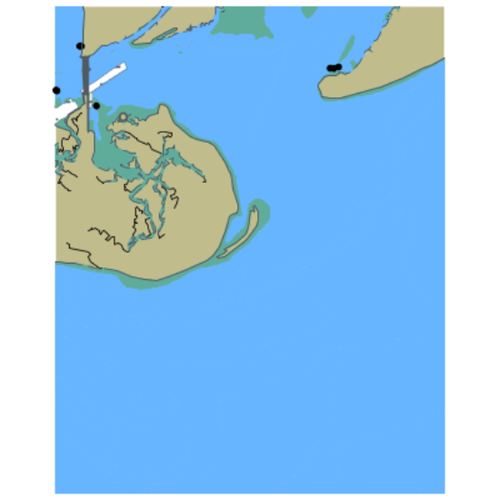 Picture of Chesapeake Bay - Cape Charles and Smith Island Inlet