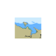 Picture of Indonesia - Papua - Pulau Waigeo - Pantai Utara - Teluk Kabarei and Alur Pelayaran Selatan Lawak
