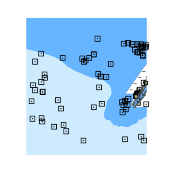 Picture of Gulf of America to Southwest Pass and West Bay