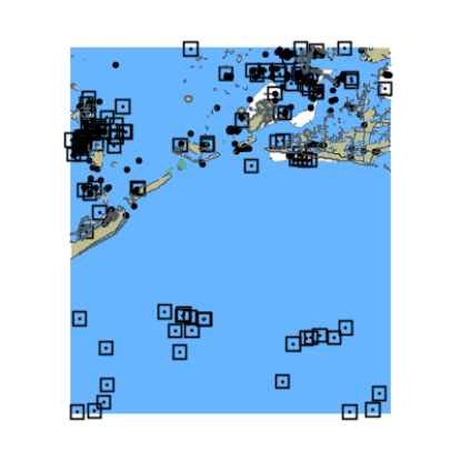 Picture of Gulf of America to Barataria Bay - Lake Grande Ecaille and Lake Washington