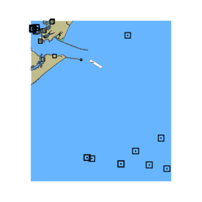 Picture of Approaches to Galveston Bay