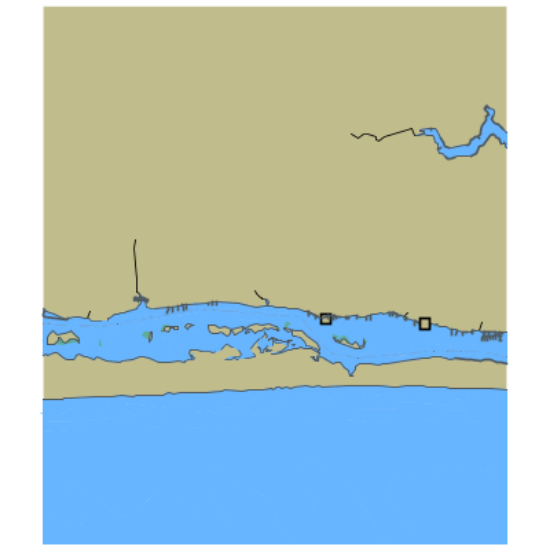 Picture of Gulf Intracoastal Waterway - The Narrows