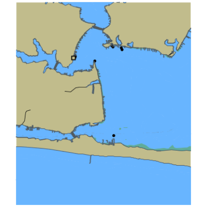 Picture of Gulf Intracoastal Waterway - The Narrows to Choctawhatchee Bay and Garnier Bayou