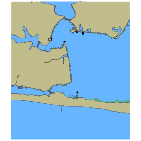 Picture of Gulf Intracoastal Waterway - The Narrows to Choctawhatchee Bay and Garnier Bayou