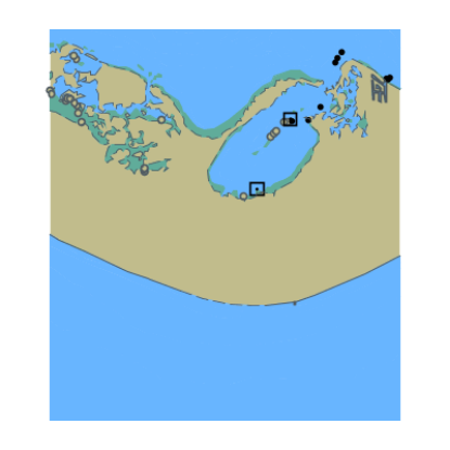 Picture of Gulf Intracoastal Waterway - San Carlos Bay and Sanibel Island