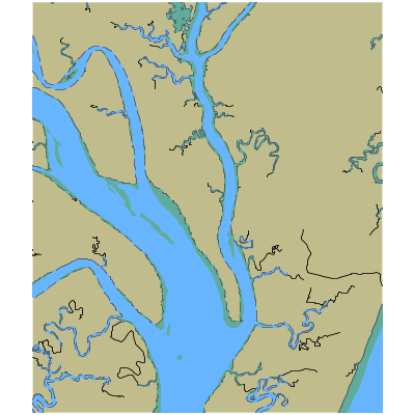 Picture of Atlantic Intracoastal Waterway - Johnson Creek to South Newport River