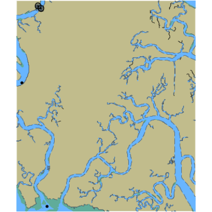 Picture of Atlantic Intracoastal Waterway - Skidaway River to Burnside River and Odingsell River