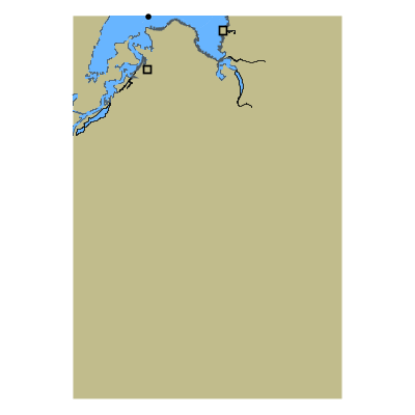 Picture of Lake Huron - Mullet Lake- Indian River and Pigeon River Bay MI