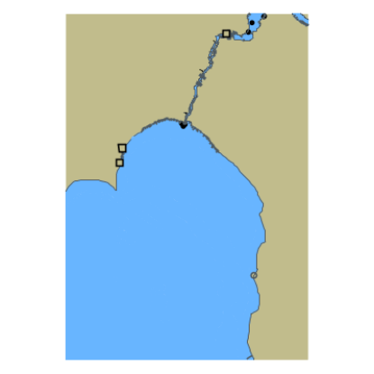 Picture of Lake Huron Mullet Lake to Cheboygan River MI