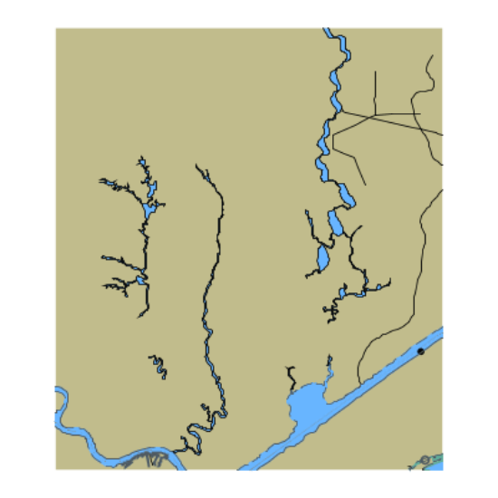 Picture of Gulf Intracoastal Waterway - San Bernard River and Jones Lake